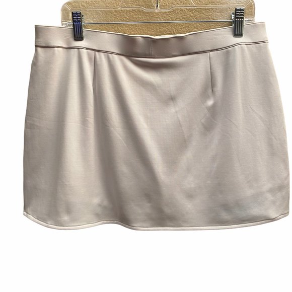 LACOSTE SPORT WOMENS WHITE BLUE SKIRT SIZE 42 - Picture 2 of 9